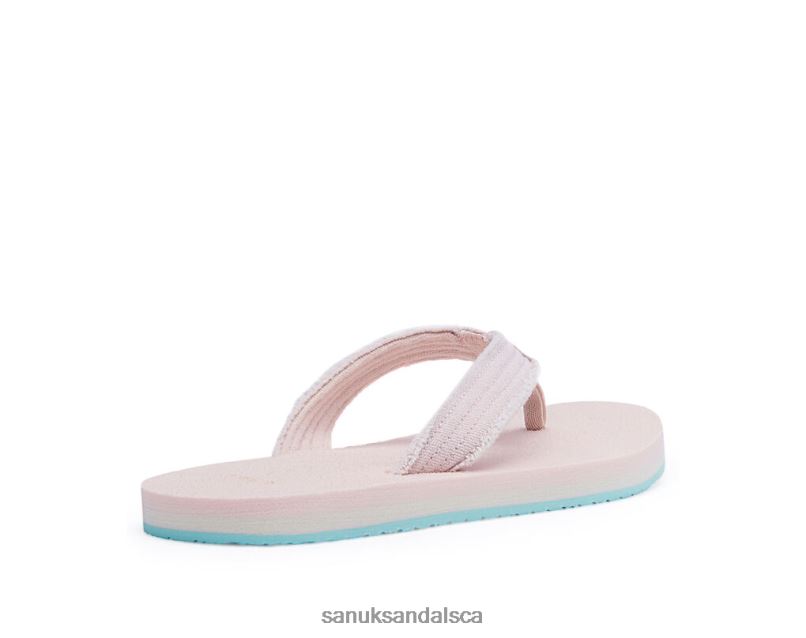 Sanuk V42F8230 Pink Salt Fraidy Stacker