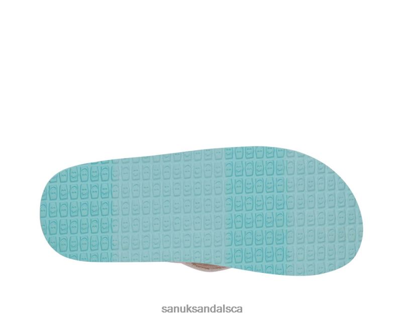 Sanuk V42F8230 Pink Salt Fraidy Stacker
