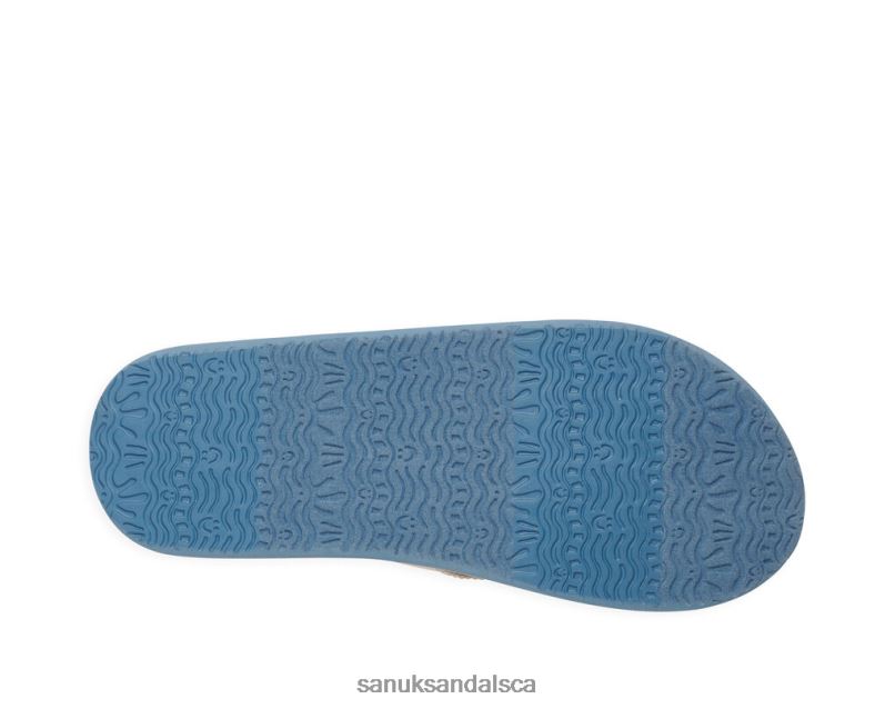 Sanuk V42F8165 Tan Big Swell St Plus Stripe