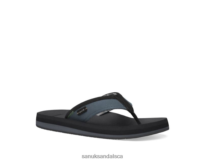 Sanuk V42F8166 Black Big Swell St Plus