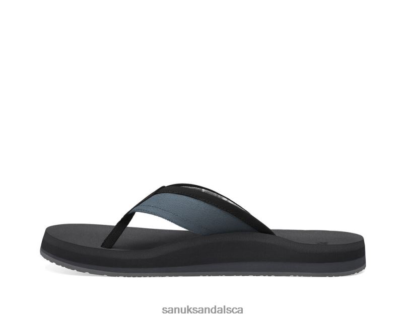 Sanuk V42F8166 Black Big Swell St Plus