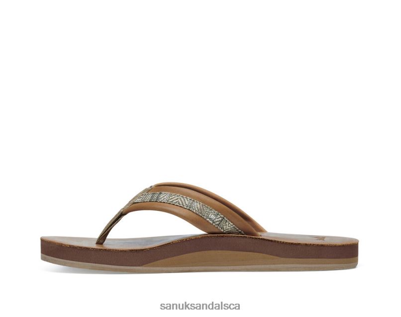 Sanuk V42F8172 Brown Hullsome Artesano St