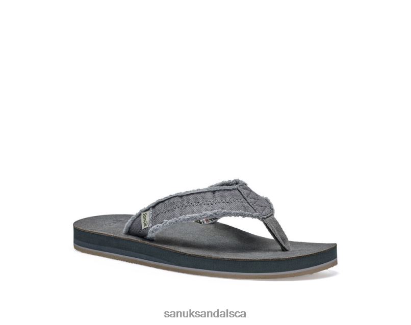 Sanuk V42F8179 Charcoal Fraid Not St
