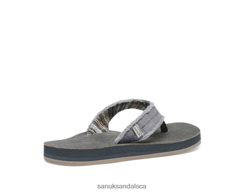 Sanuk V42F8179 Charcoal Fraid Not St