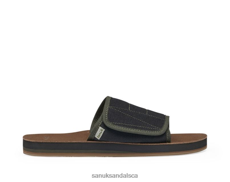 Sanuk V42F8180 Black Bixby Hemp
