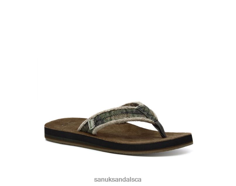 Sanuk V42F8182 Woodland Camo Fraid Not St