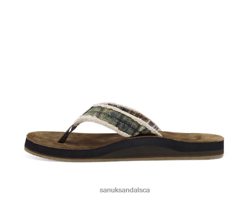Sanuk V42F8182 Woodland Camo Fraid Not St