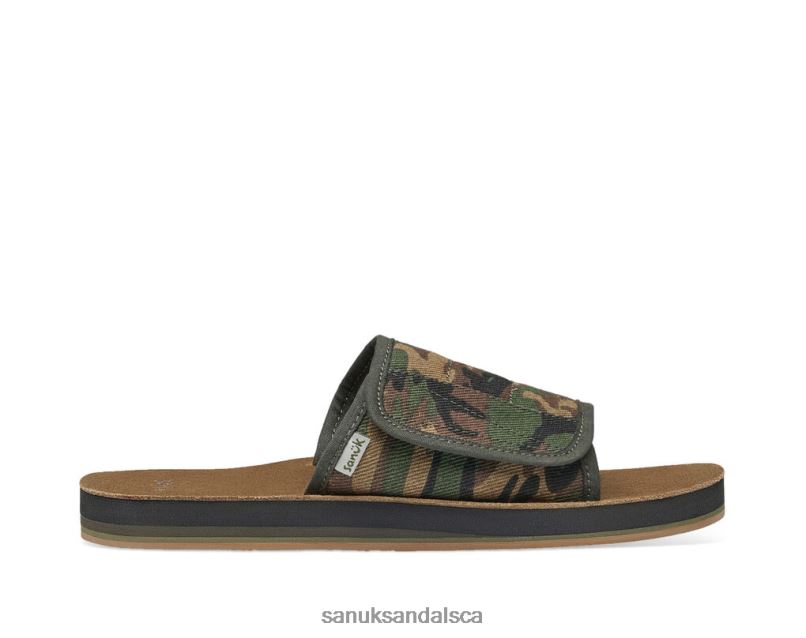 Sanuk V42F8183 Woodland Camo Bixby Camo Hemp