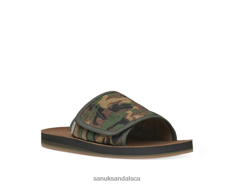 Sanuk V42F8183 Woodland Camo Bixby Camo Hemp