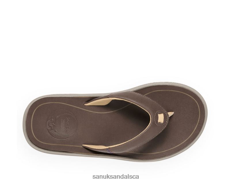 Sanuk V42F8184 Brown Rippah Sustainasole X Grateful Dead