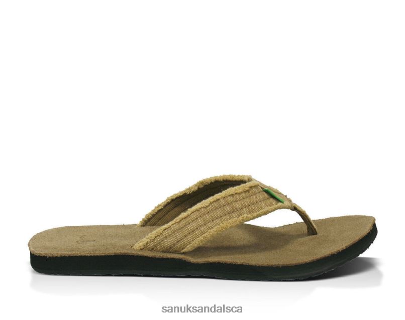 Sanuk V42F8185 Khaki Fraid Not