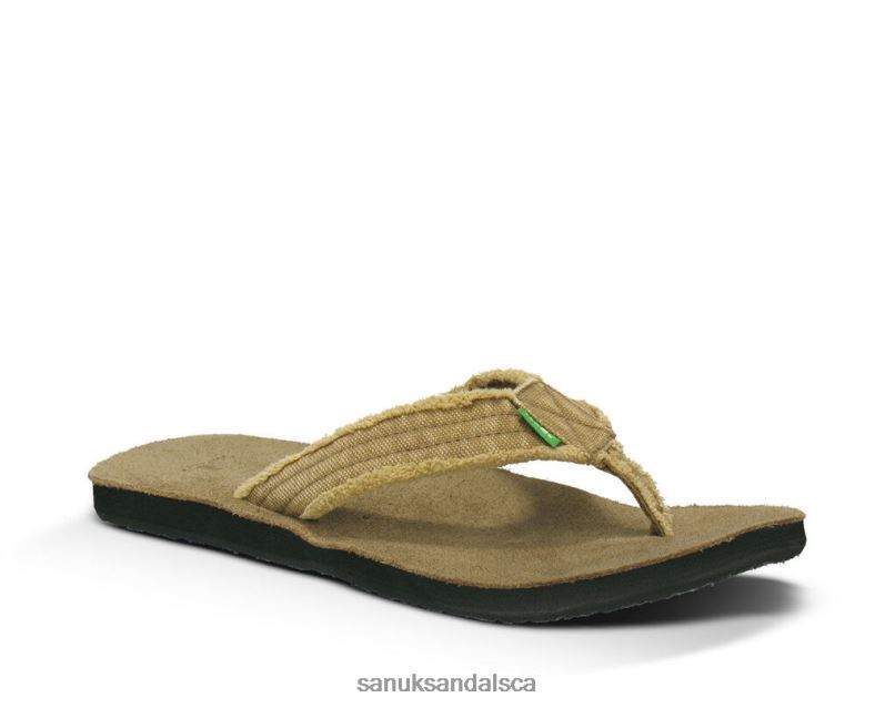 Sanuk V42F8185 Khaki Fraid Not