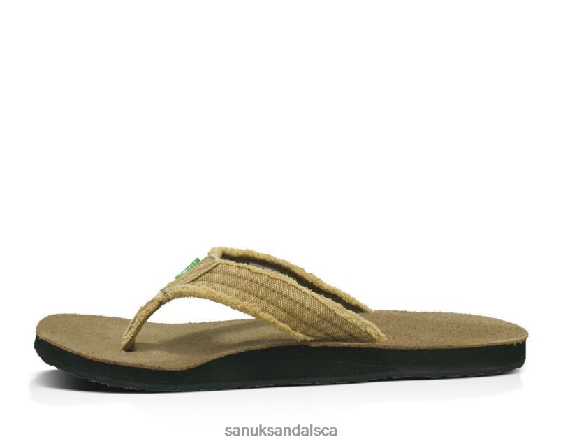 Sanuk V42F8185 Khaki Fraid Not
