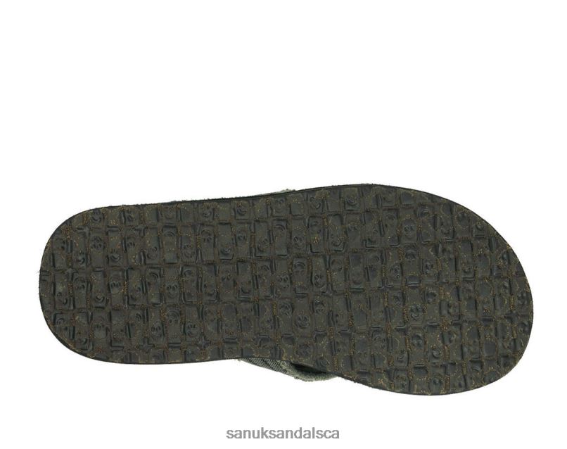Sanuk V42F8188 Charcoal Fraid Not