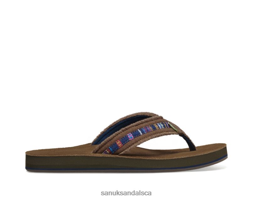 Sanuk V42F8191 Brown Fraid So St