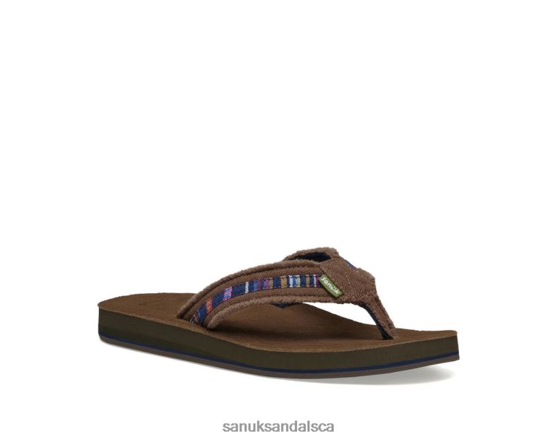 Sanuk V42F8191 Brown Fraid So St