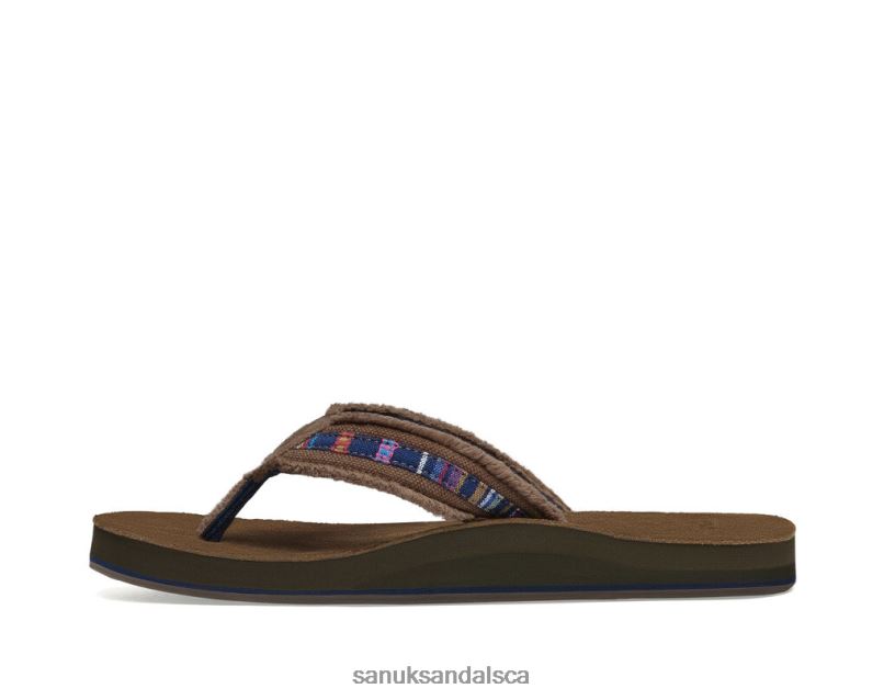 Sanuk V42F8191 Brown Fraid So St