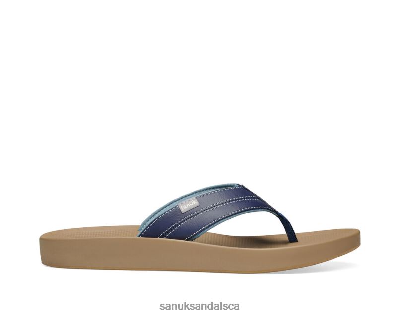 Sanuk V42F8196 Navy Tan Cosmic Yoga Mat
