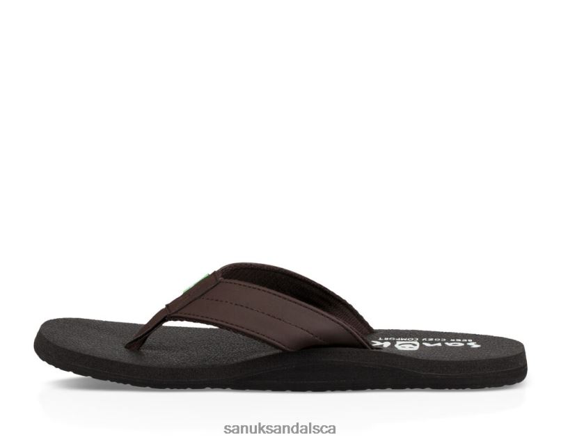 Sanuk V42F8198 Dark Brown Beer Cozy Coaster