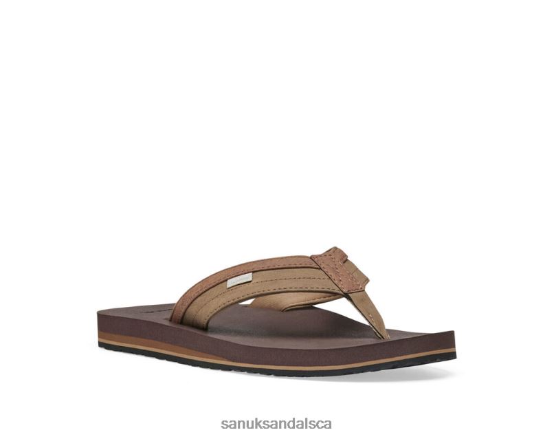 Sanuk V42F8201 Tan Ziggy