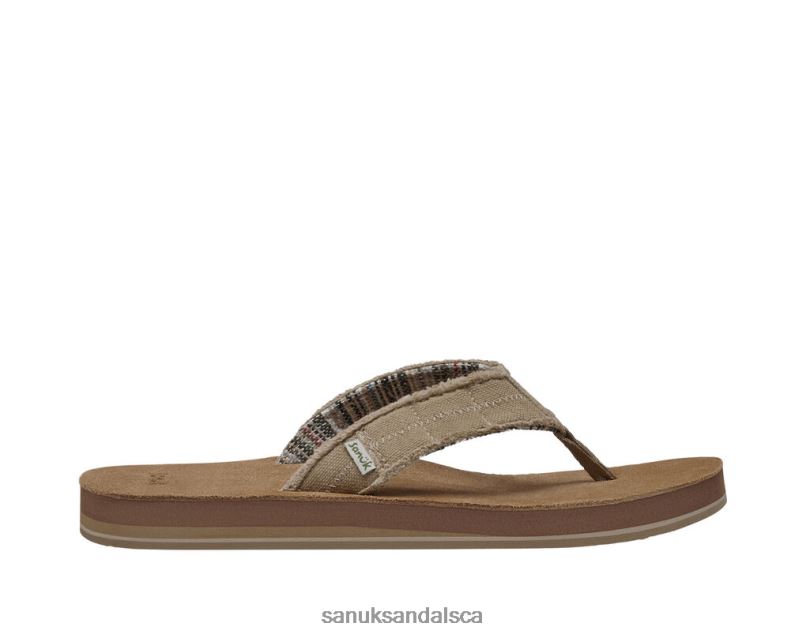Sanuk V42F8202 Natural Fraid Not St