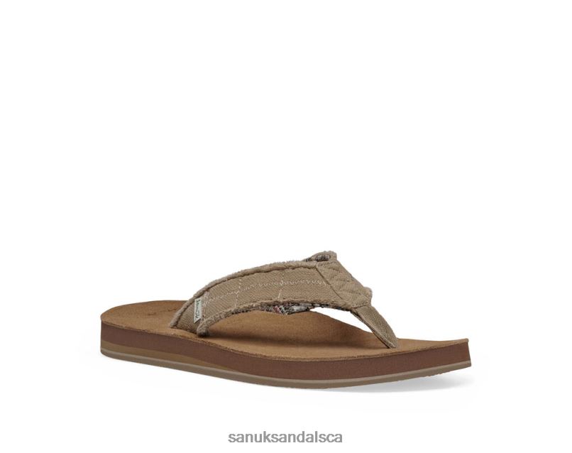 Sanuk V42F8202 Natural Fraid Not St