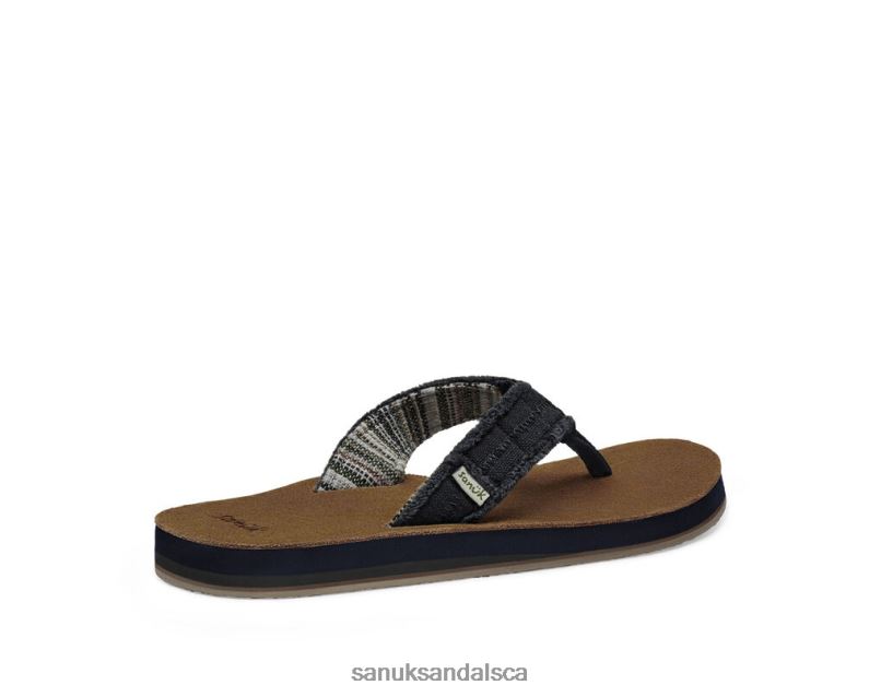 Sanuk V42F8203 Black Fraid Not St