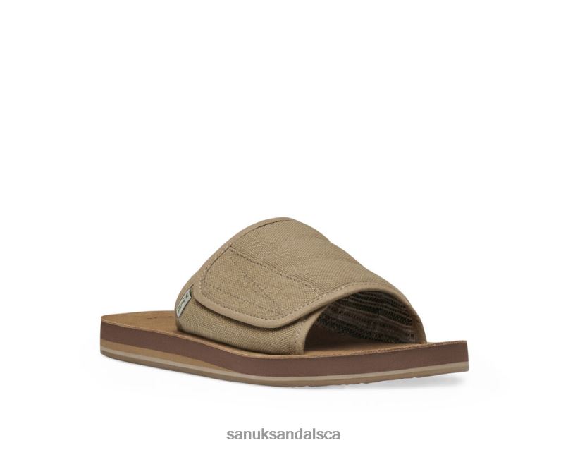 Sanuk V42F8206 Khaki Bixby Hemp