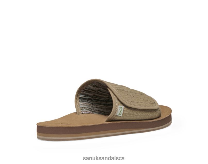 Sanuk V42F8206 Khaki Bixby Hemp
