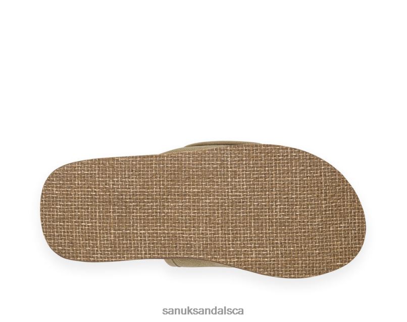 Sanuk V42F8206 Khaki Bixby Hemp