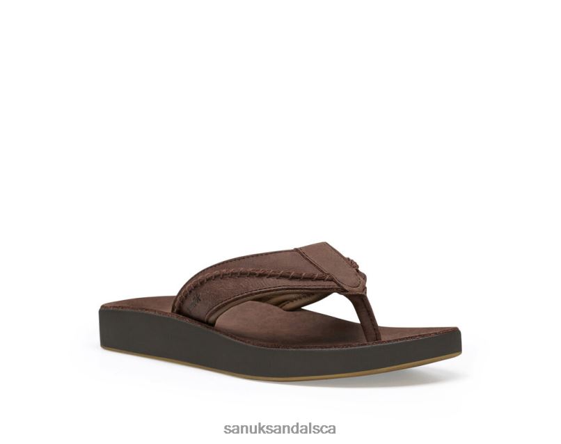 Sanuk V42F8207 Dark Brown Cosmic Yoga Mat Lx
