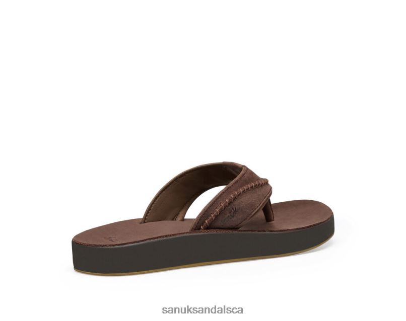 Sanuk V42F8207 Dark Brown Cosmic Yoga Mat Lx