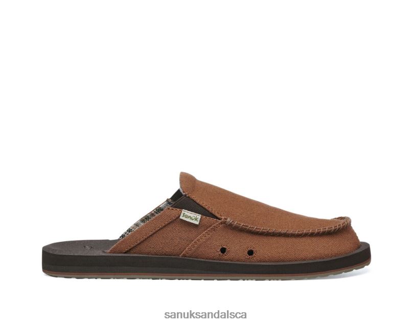 Sanuk V42F8122 Brown You Got My Back St Hemp