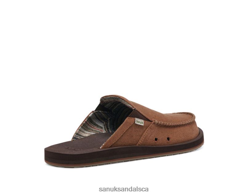 Sanuk V42F8122 Brown You Got My Back St Hemp