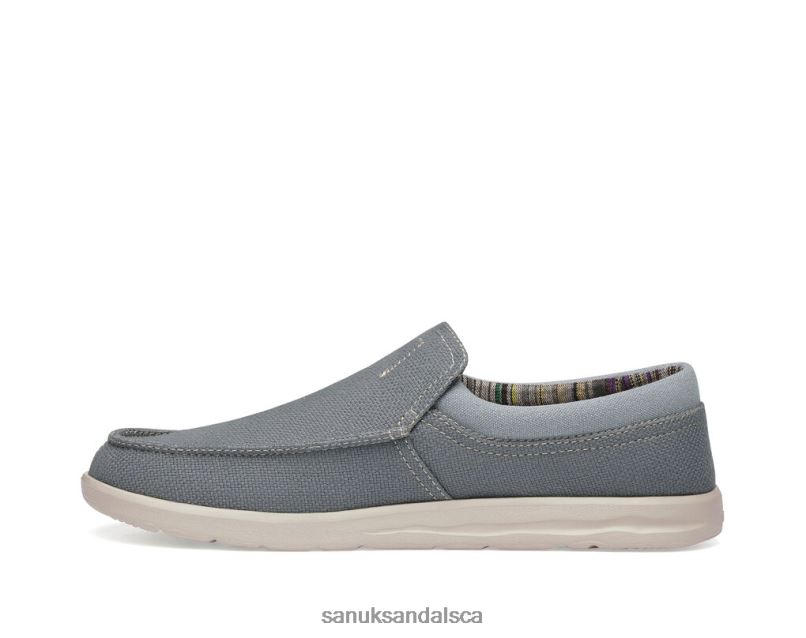 Sanuk V42F8129 Charcoal Hi Bro Lite Hemp