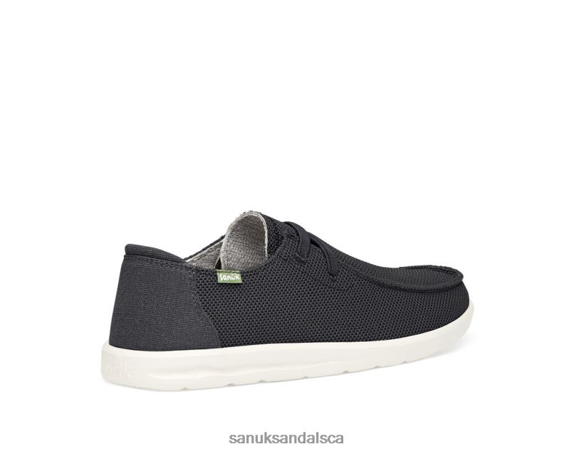 Sanuk V42F8130 Black Shaka Mesh