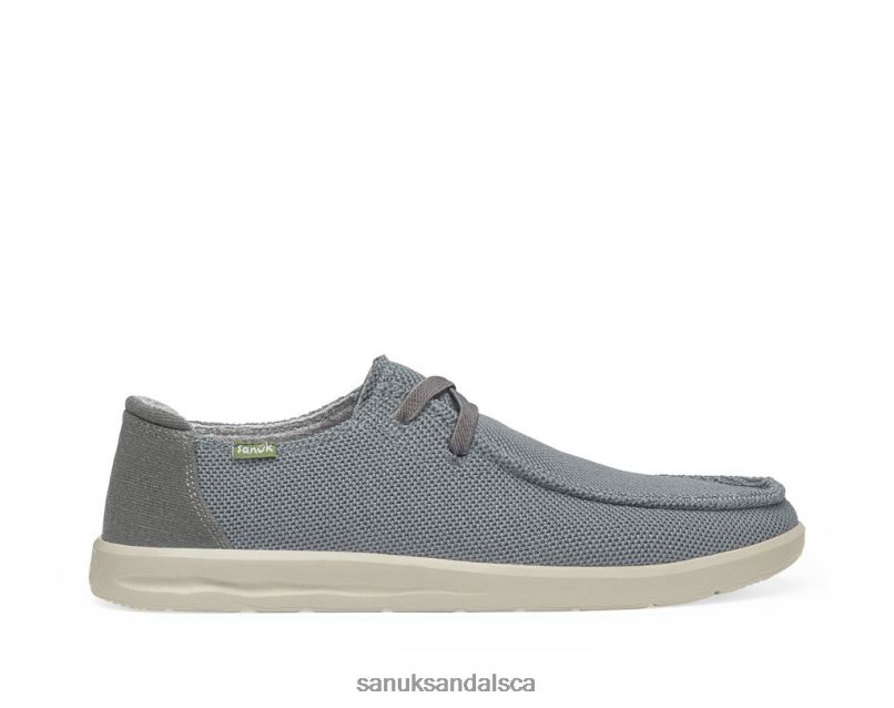 Sanuk V42F8132 Grey Shaka Mesh
