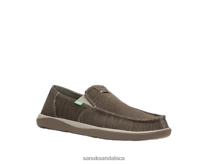 Sanuk V42F8139 Vintage Khaki Vagabond Tripper Mesh