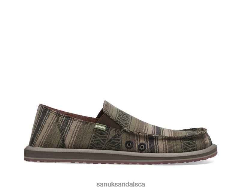 Sanuk V42F8153 Brown Baja Vagabond Rad Blanket