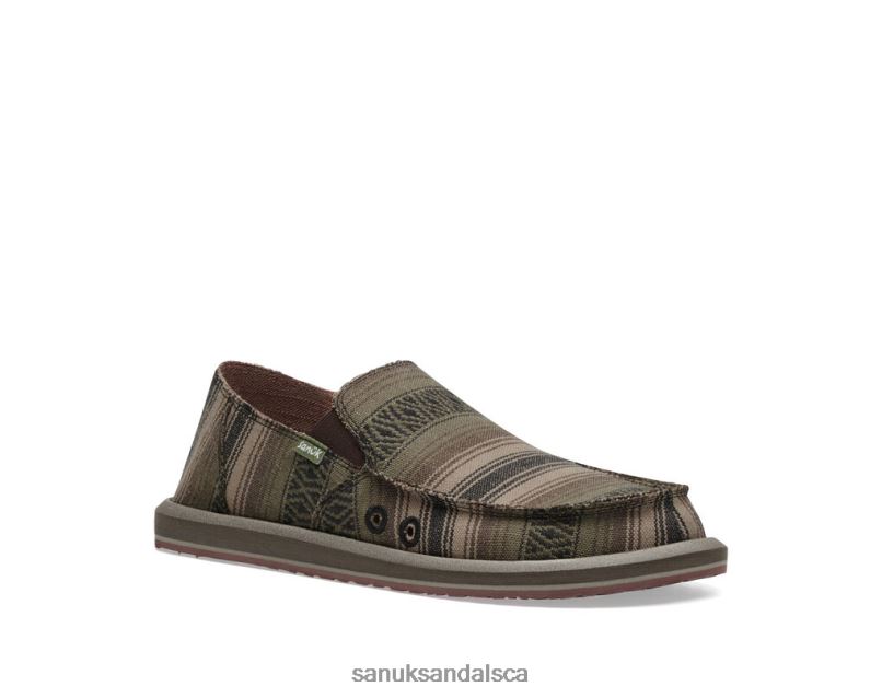 Sanuk V42F8153 Brown Baja Vagabond Rad Blanket