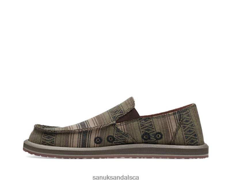 Sanuk V42F8153 Brown Baja Vagabond Rad Blanket