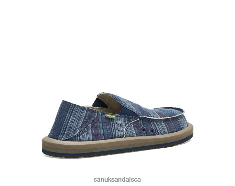 Sanuk V42F8159 Indigo Stripe Vagabond St Funk