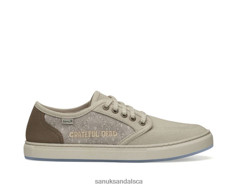 Sanuk V42F8215 Tan Tideline Lace X Grateful Dead