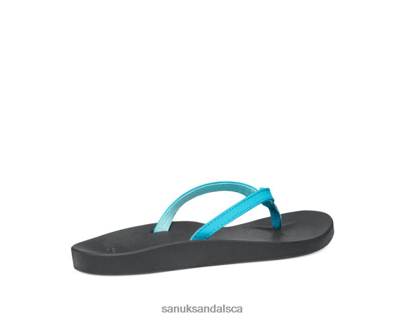 Sanuk V42F829 Teal Cosmic Yoga Joy