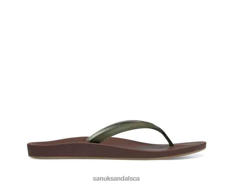 Sanuk V42F830 Burnt Olive Cosmic Yoga Joy