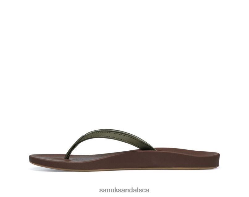 Sanuk V42F830 Burnt Olive Cosmic Yoga Joy