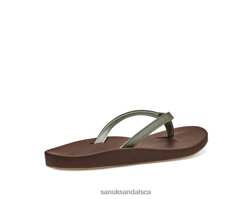 Sanuk V42F830 Burnt Olive Cosmic Yoga Joy
