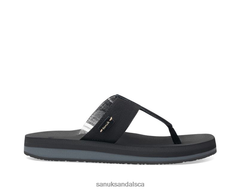 Sanuk V42F834 Black Islay St Plus