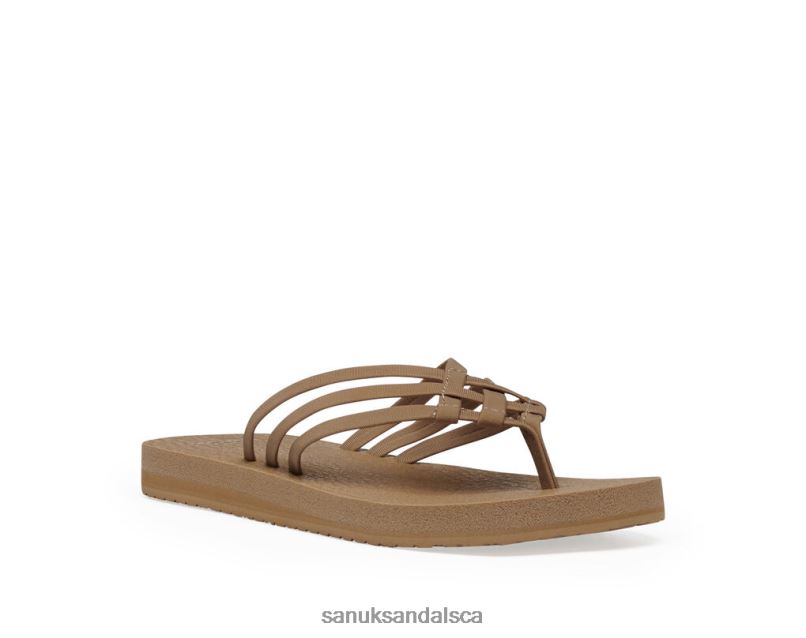 Sanuk V42F839 Tobacco Brown Yoga Sandy