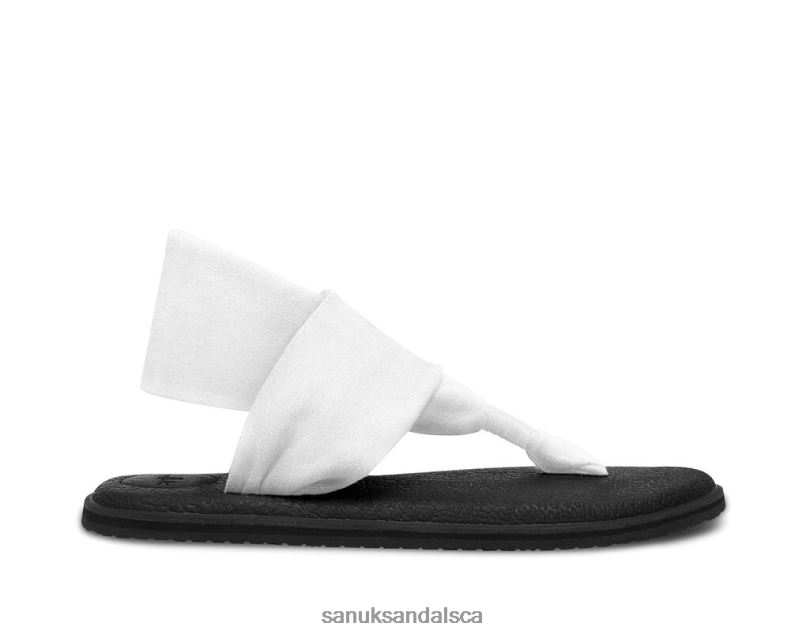 Sanuk V42F850 White Yoga Sling 2